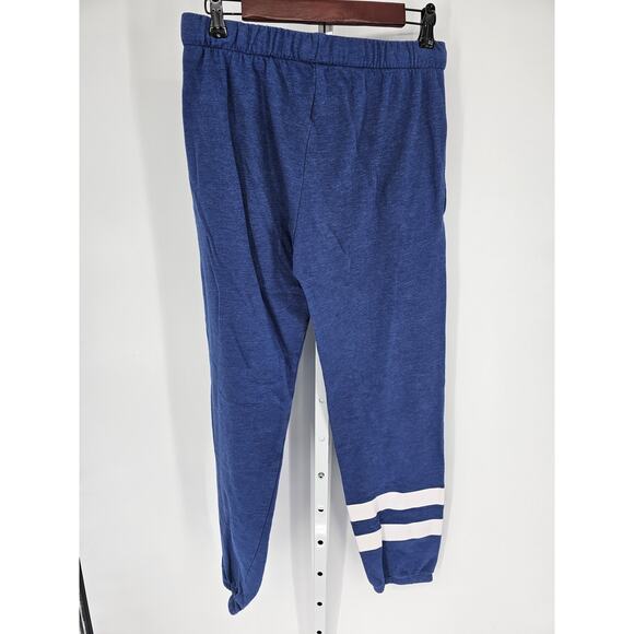 Wonder Woman Women's Blue Logo Printed Elastic Waist Elastic Hem Pants Size M - Picture 4 of 4